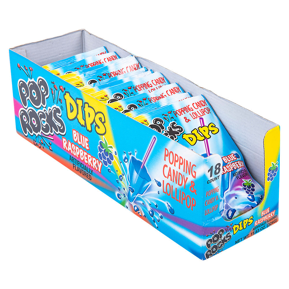 Pop Rocks Dips Blue Raspberry (1 Box)