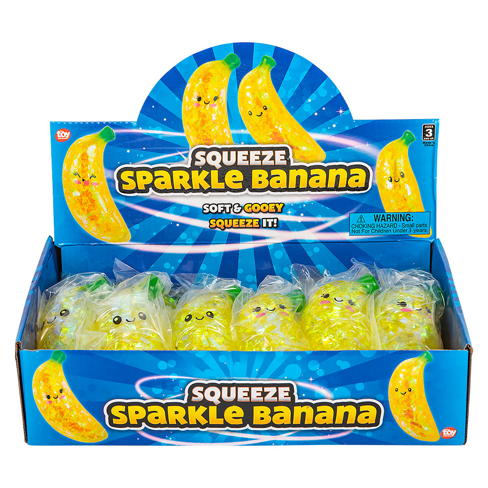 Squeeze Sparkle Banana (12 PC Display)