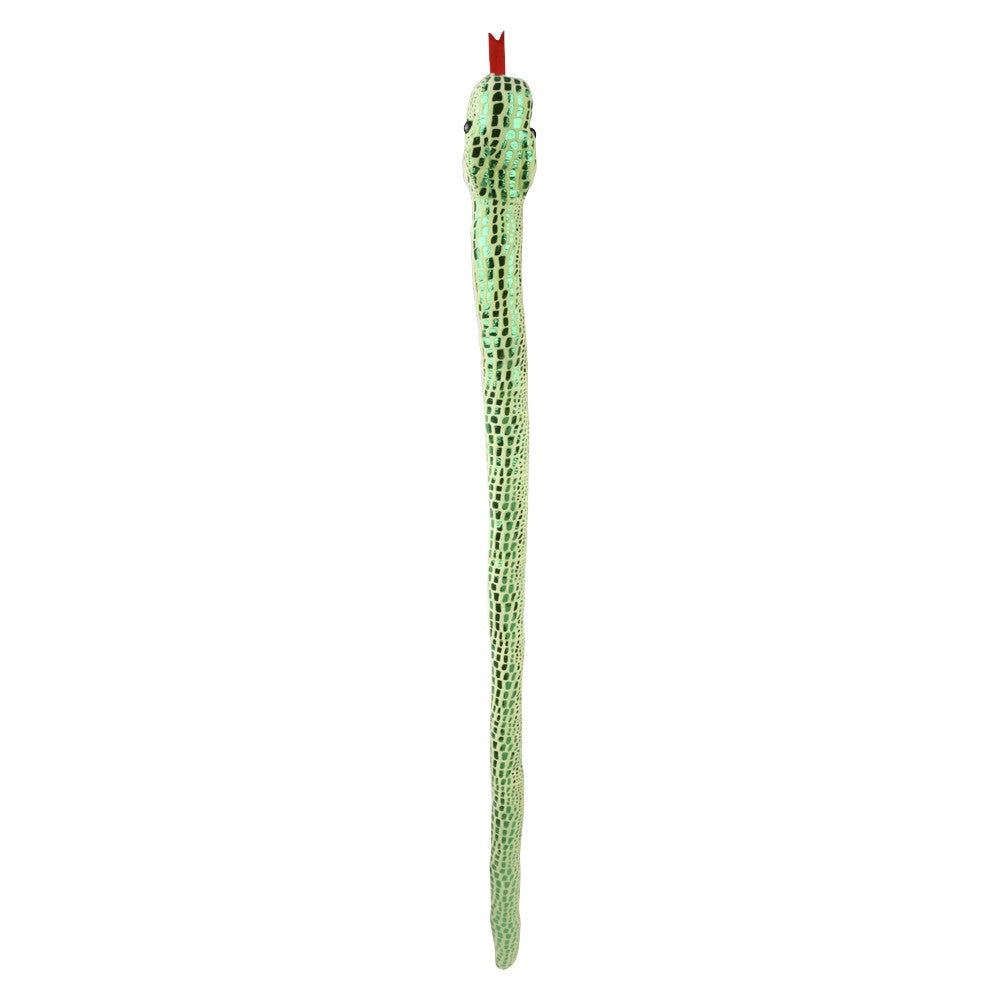 Metallic Snake Plush 54"
