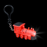 Light-Up Train Backpack Clip With Sound (24 Pc Display Box)