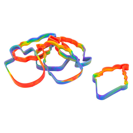 Dessert Rainbow Silicone Stretch Bands (1 CNS)