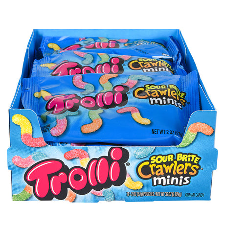 Sour Gummy Crawlers Minis (18 Ct Display Box)