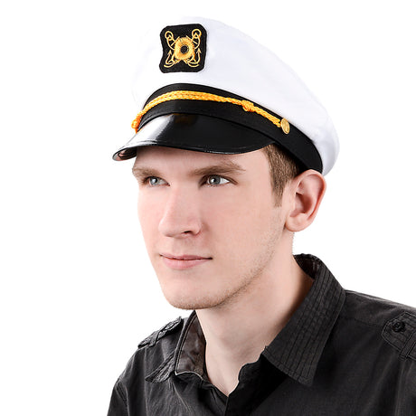 Captain Hat White