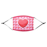 Valentine's Face Mask Child Size (12 Pc)