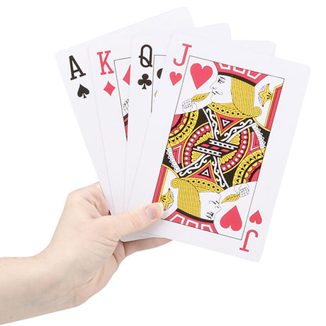Jumbo Playing Cards 5 x 7 (1 DZ)