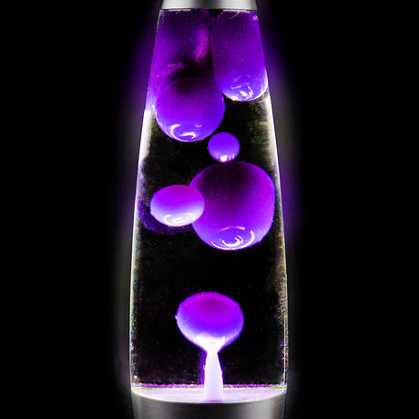 Purple Wax Motion Lamp 18"