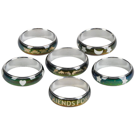 Mood Rings Patterned (60 PC Box)
