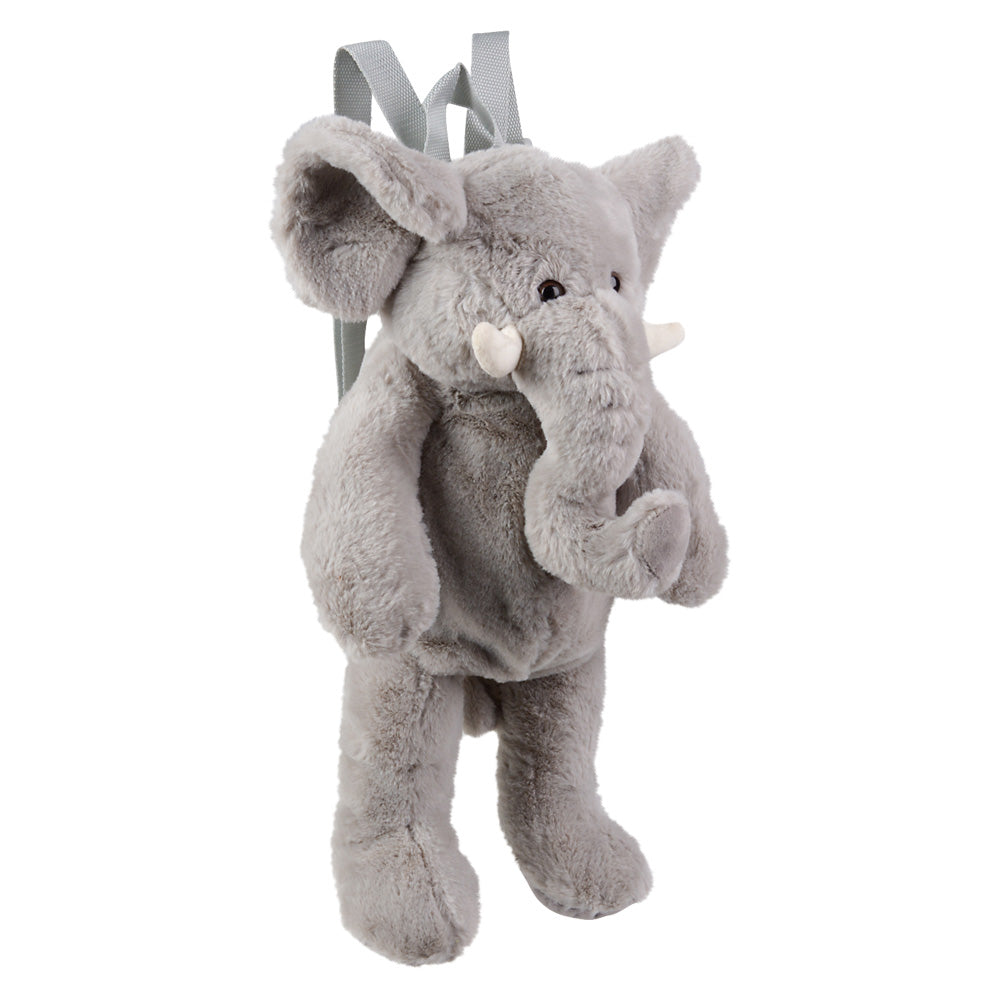 Plush Elephant Backpack 20"