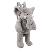 Plush Elephant Backpack 20"
