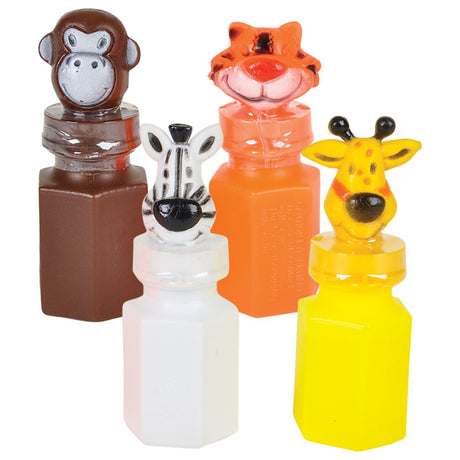Zoo Animal Bubble Bottles (1 DZ)