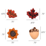 Thanksgiving Fall Edible Cake Decorations Candy Cupcake 30 Pieces