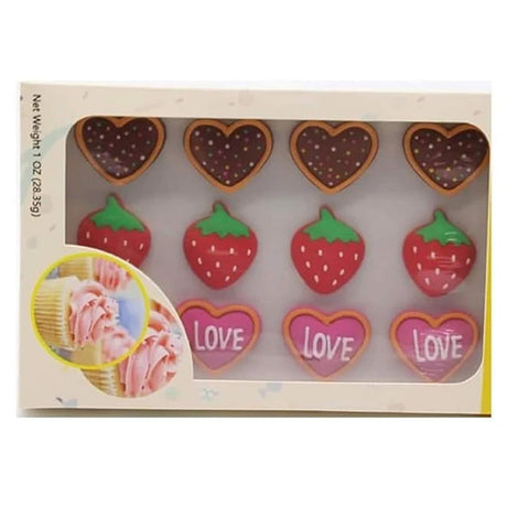 Valentine Cake Decorations Mothers Edible Icing Valentines