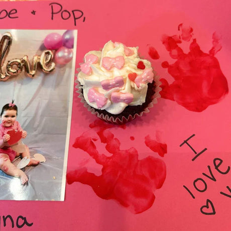 Edible Valentines Cake Decorations Pink Royal Sugar