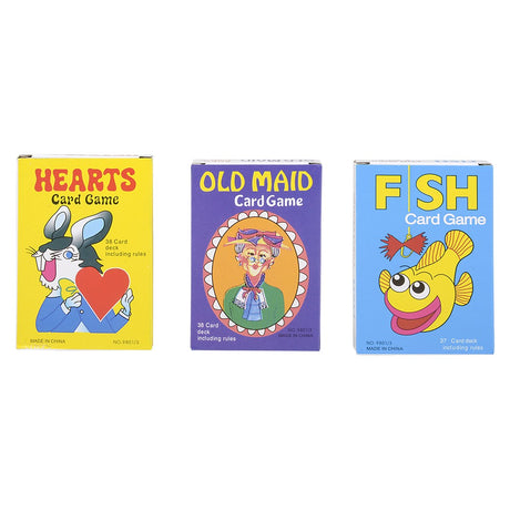 Classic Card Game Assortment (1 DZ)