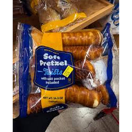 Pretzels Suaves Torcidos 14.3 oz Calientes y Sabrosos
