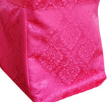 1 Piece Timeless Damask Jacquard Polyester Chair Cover Fuchsia