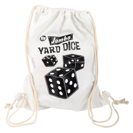 Jumbo Wooden Yard Dice 3.5" (1 Set)