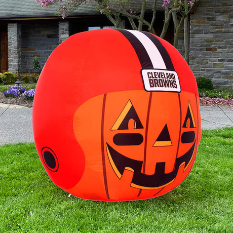 4ft Sporticulture Lighted Cleveland Browns Jack-o-lantern Inflatable