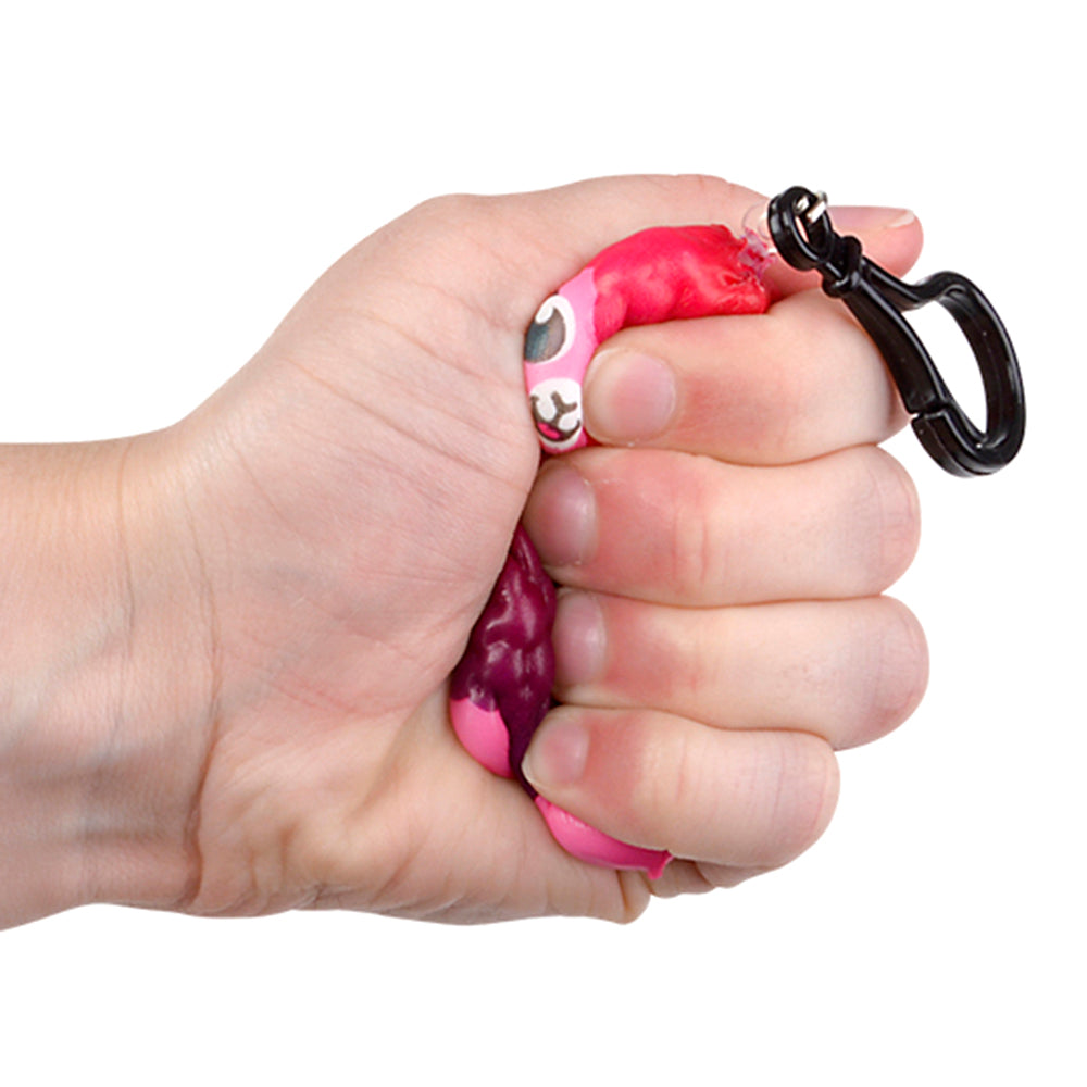 Squish Alpaca Backpack Clip (1 DZ)