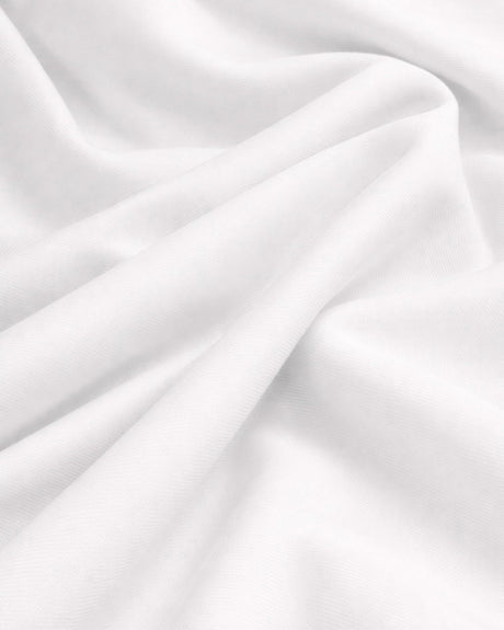 Stretch Twill Denim Look Off White