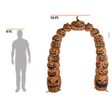 7.5 ft Halloween Jack-O-Lantern Archway Decor