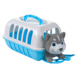 Mini Pet Carrier with Husky