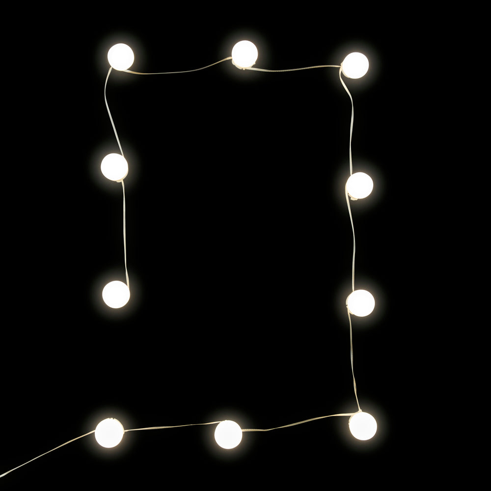 Vanity LED Light Set 10 Bulbs