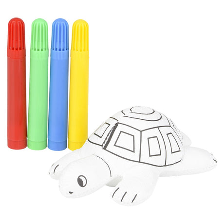 Color-A-Pal Turtle Plush (1 PC)
