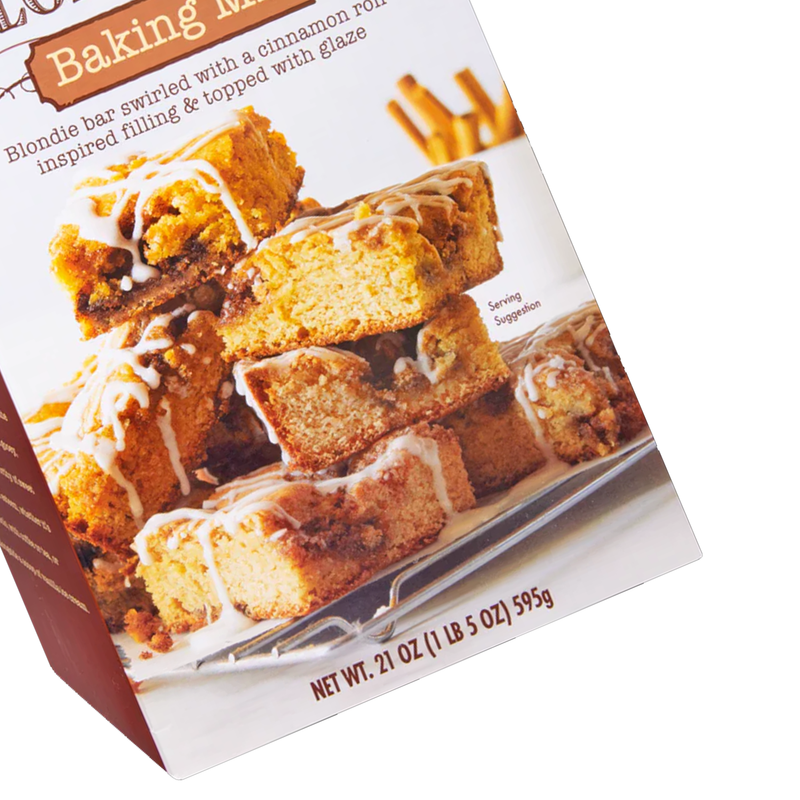 Trader Joe’s Cinnamon Roll Blondie Bar Mix 21 Oz