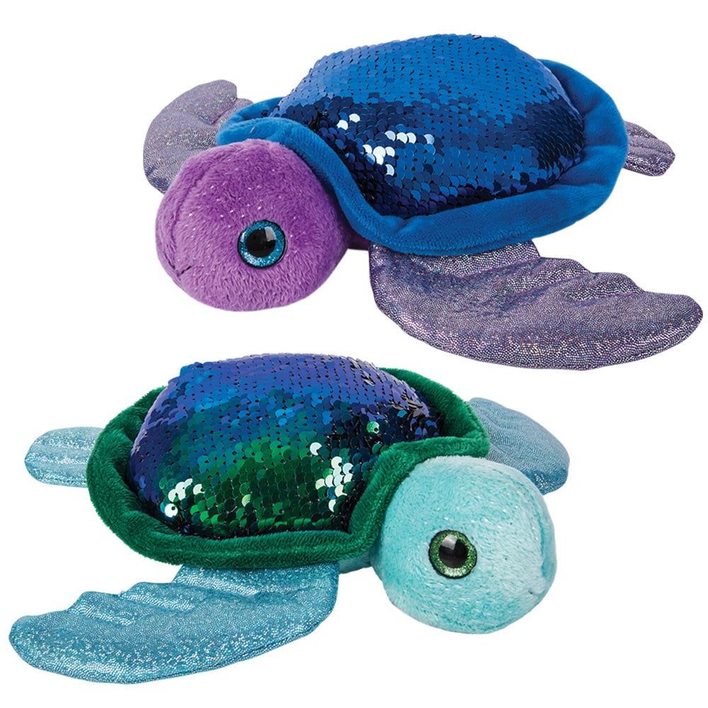 Sequinimals Turtle Plush with Sequins