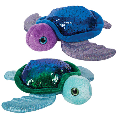 Sequinimals Turtle Plush with Sequins
