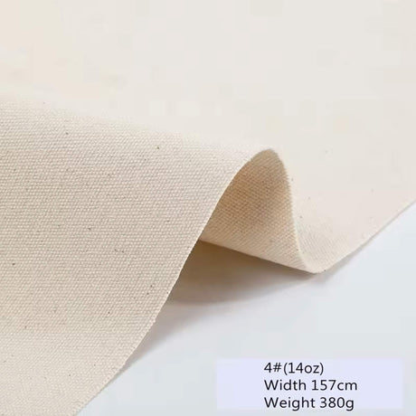 Primary Color 100% Cotton Canvas Fabric By Half Meters For Sewing Sofa Cover DIY Bags Cloth Material  W300073