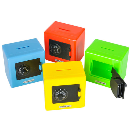 Plastic Combination Safe Bank (1 DZ)