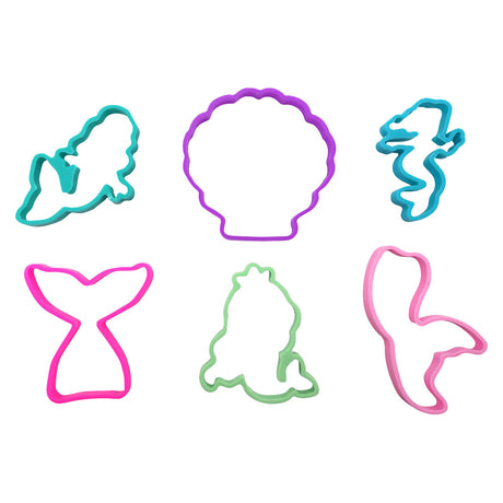 Mermaid Silicone Stretch Bands (144 PC Canister)
