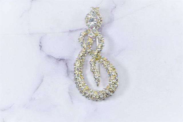 Rhinestone Snake Buckle Connector