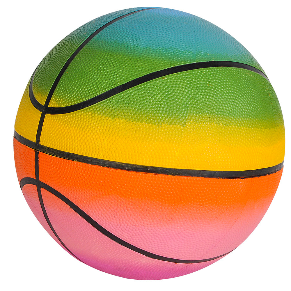 Rainbow Basketball 9.5"