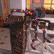 4 Ft. 3" Light-Up Fuzzy Black Spider Halloween Decoration