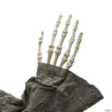 4 Ft. Hanging Gray Skeleton Reaper Halloween Decoration
