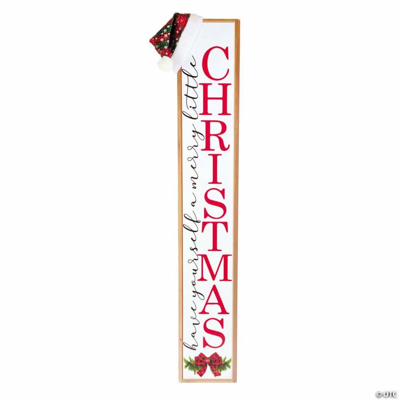 4 Ft. Have Yourself a Merry Little Christmas Porch Sign