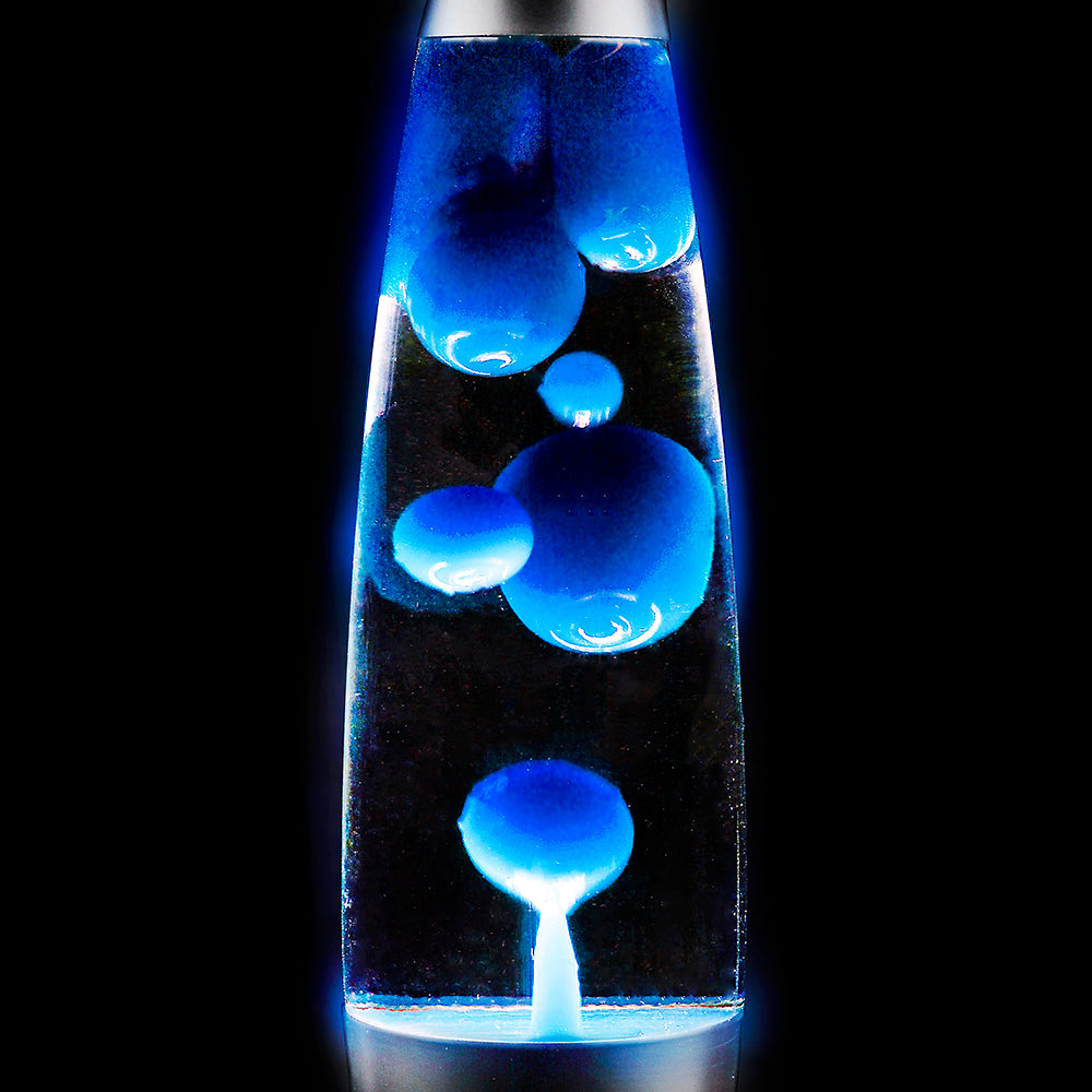Blue Wax Motion Lamp 18"