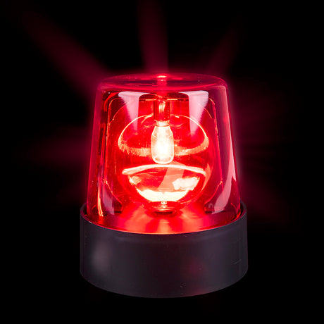 Red Police Beacon Light 7"