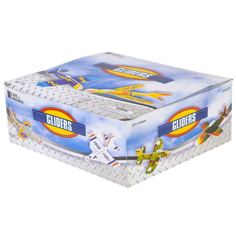 Mini Glider Assortment (72 Pieces)