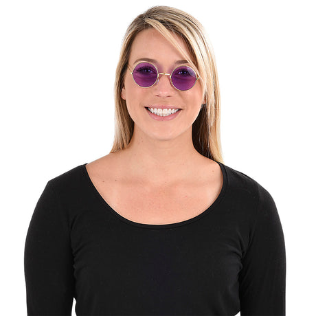 Round Color Lens Sunglasses (1 DZ)