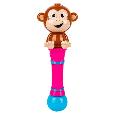 Monkey Light-Up Bubble Blower