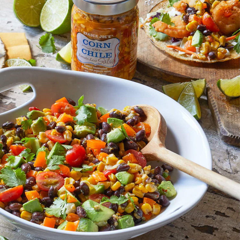 Trader Joe’s Corn & Chile Tomato-less Salsa 13.75 Oz