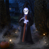 94.5" Inflatable Grim Reaper Halloween Yard Decor
