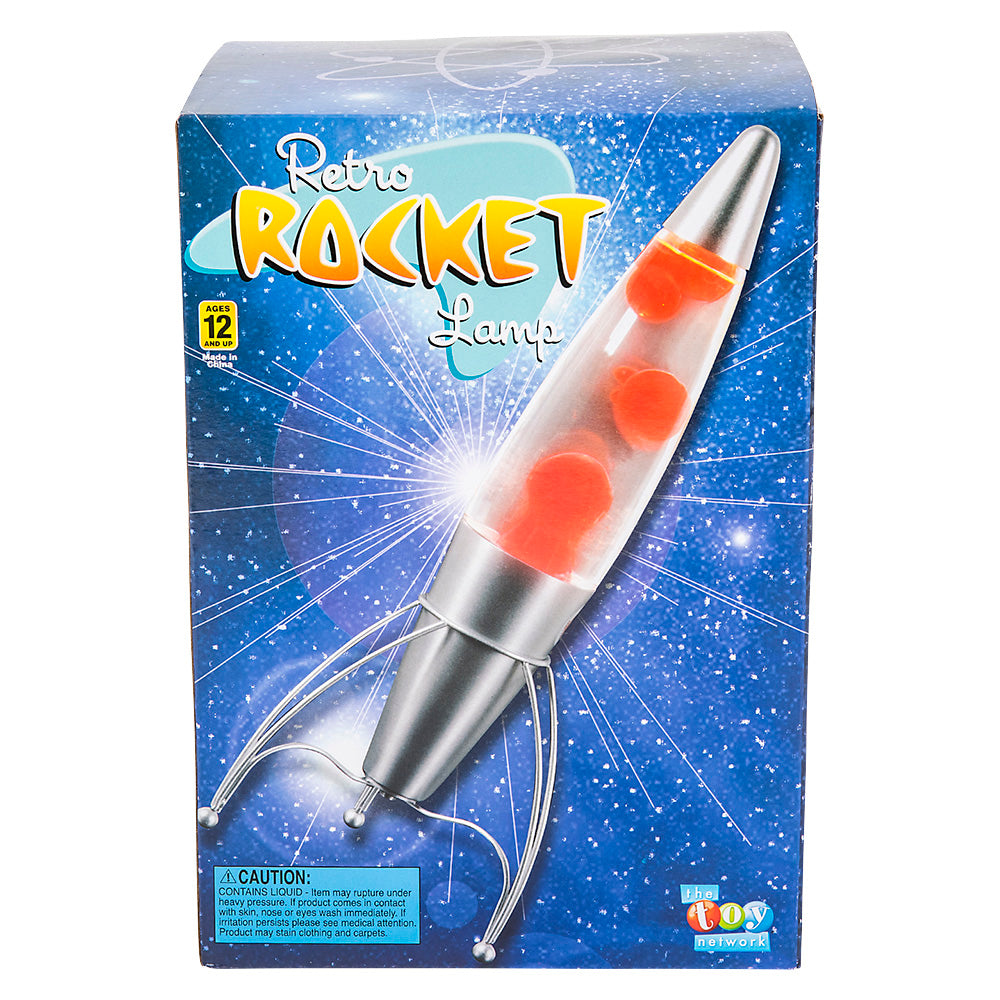 Rocket Ship Wax Motion Lamp 18"