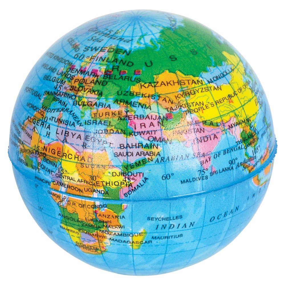 Globe Stress Ball (1 DZ)