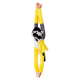 Hanging Squirrel Monkey Plush 28"