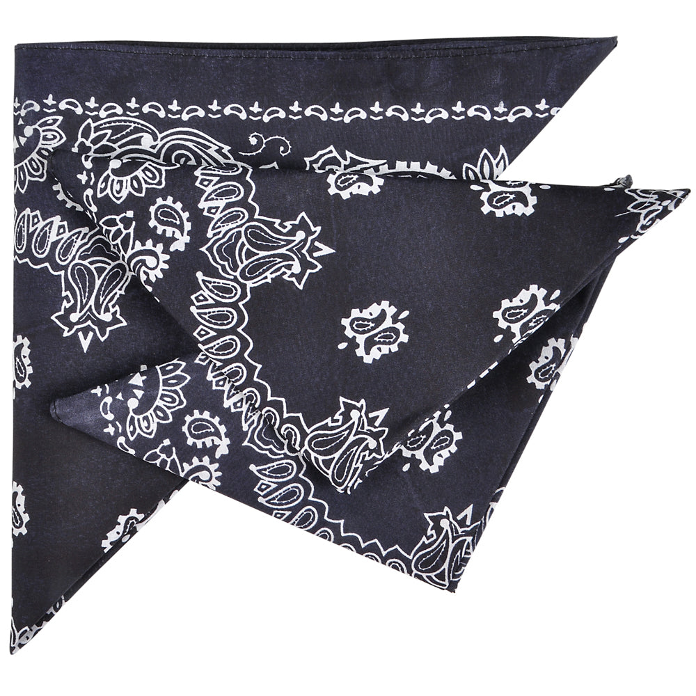 Blue Western Bandana 19" Bandana (1 DZ)